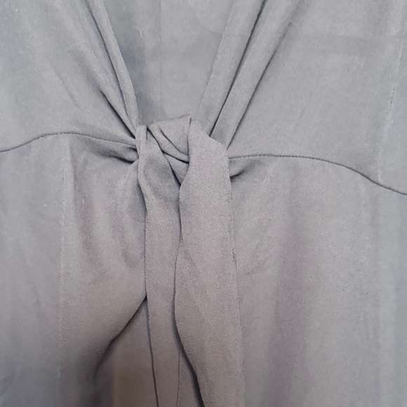 Torrid Black Tie Front Camisole Top Size 1 - Picture 3 of 5